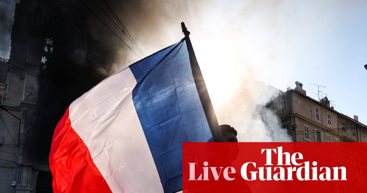 Violent street protests in France and Italy trigger stock and bond sell-off and send euro lower – business live