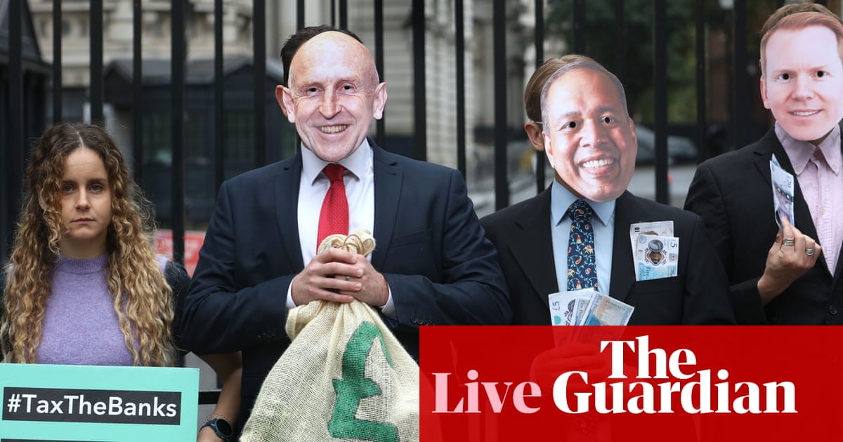 Total UK government debt hits £3tn for first time while inflation jumps to highest in nearly a year – as it happened